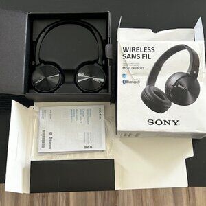 Sony MDR-ZX330BT Wireless Sans Fil Black Stereo Headset